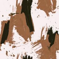 Abstract Bold Brushstroke Pattern